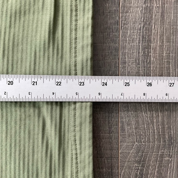 Orvis Horseshoe Hills Fleece 1/2 Zip Womens XL Green Navy Stretch Relaxed 3J79 - Picture 10 of 12